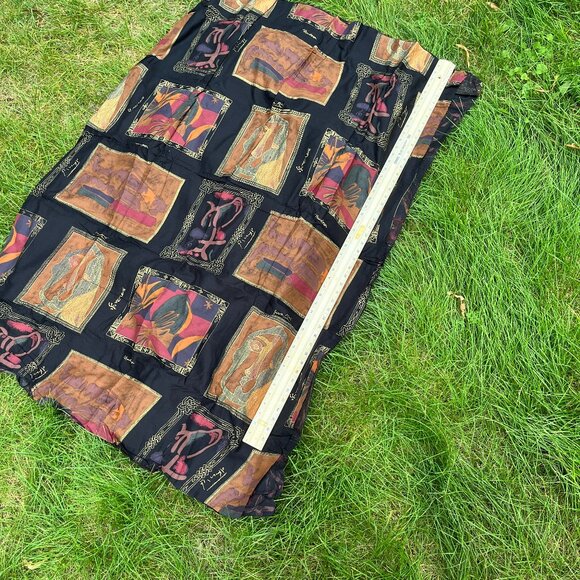 90's chunk fabric abstract famous artists ~55 in. x 40 in. PICASSO MATISSE - Picture 2 of 5